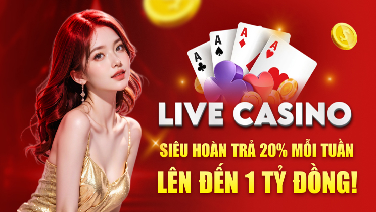 Hoàn trả live casino